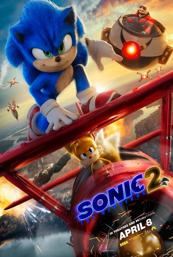 Poster do filme Sonic 2 - O Filme